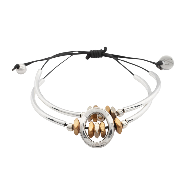 【高級素材】リストアクセサリー(bracelet) Lizzy James Black Leather Wrap Bracelet - Shop Now!