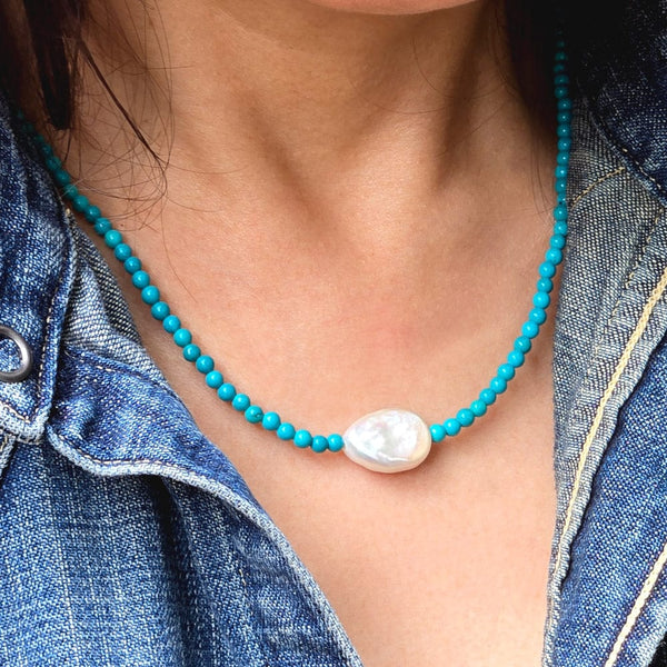 BEADS NECKLACE / uniform experiment | SQUARE ONE