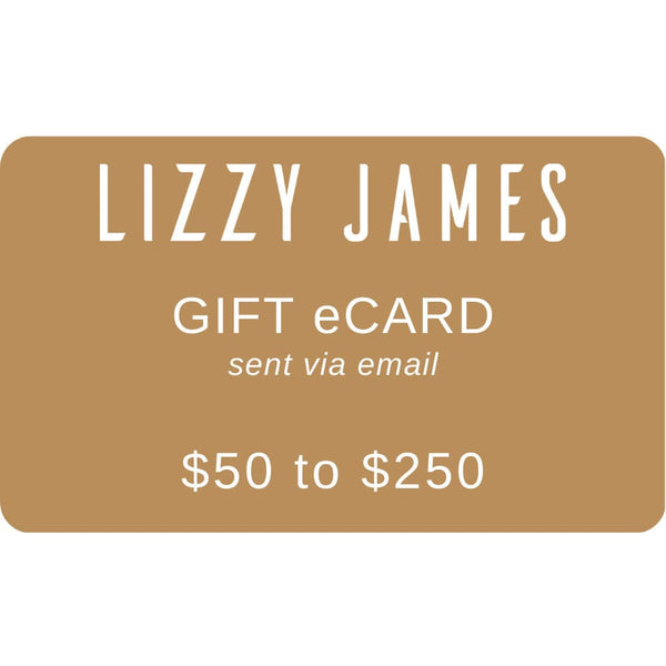 Gift eCard Sent Via Email Lizzy James
