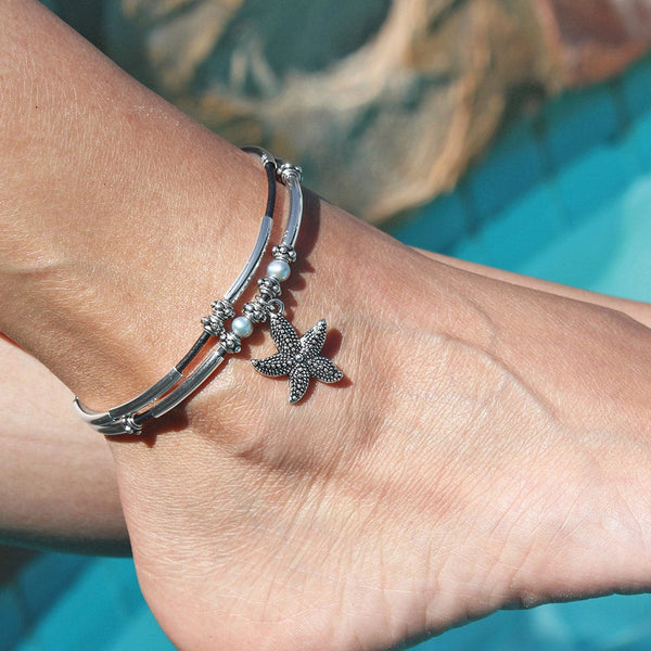 Silver Charm Anklet Customize with Charms