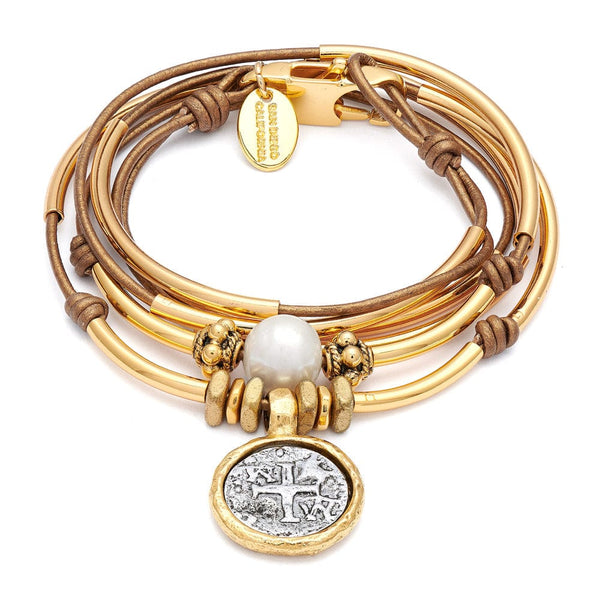 Alex and ani discount cross wrap bracelet