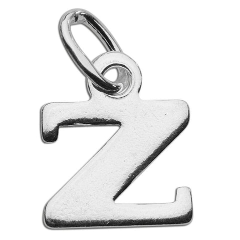 Sterling Silver Initial Z Charm