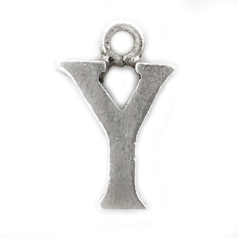 Letter Y charm