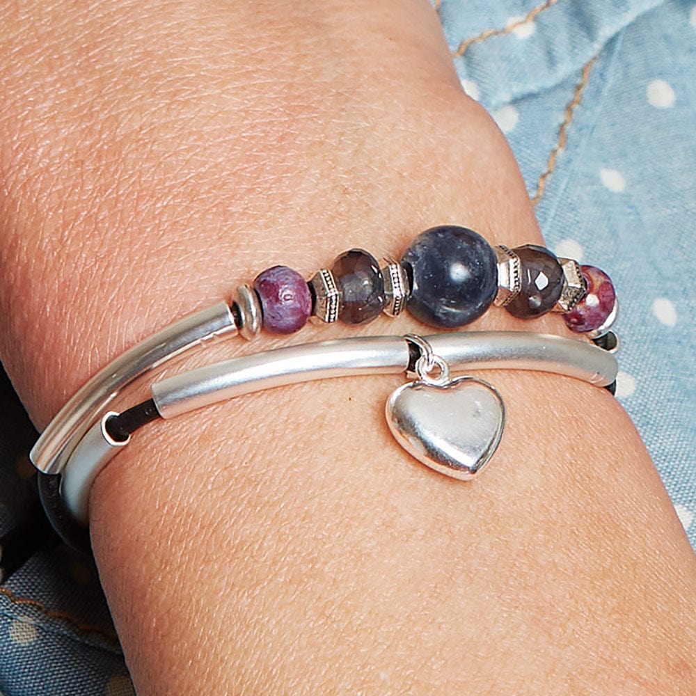 Sterling Silver Filled Heart Charm