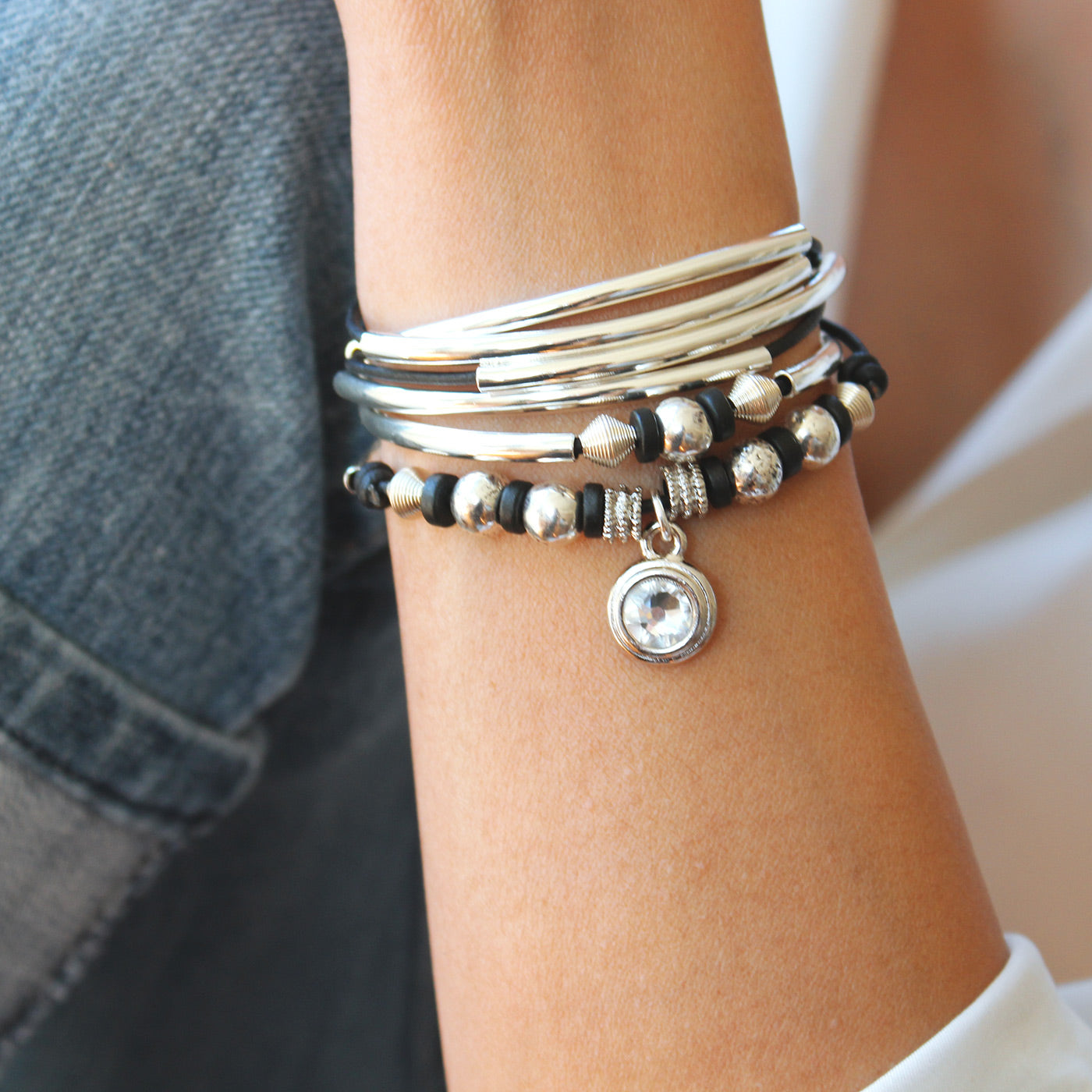 Crystal Charms and Crystal Charm Bracelets | Lizzy James