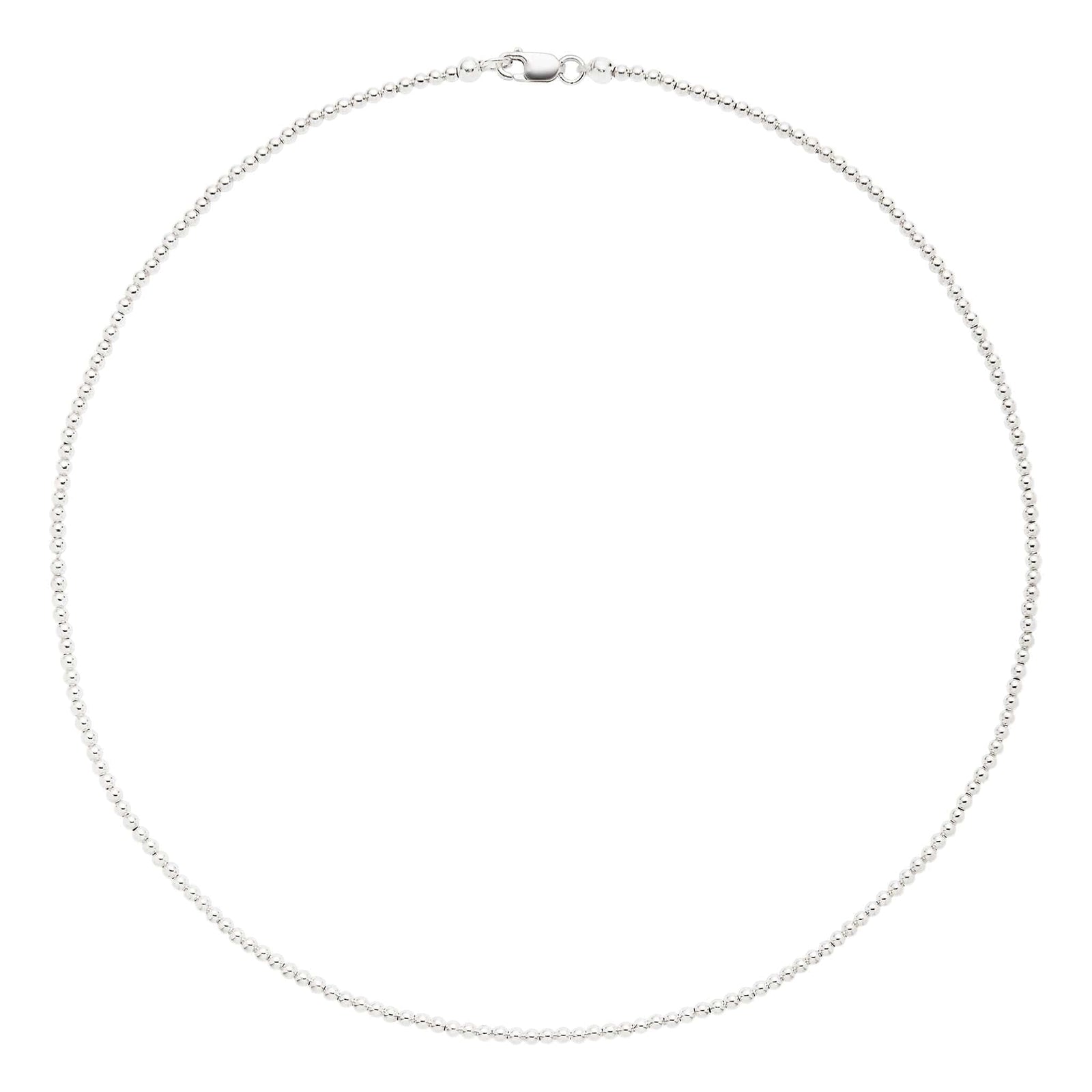16 inch sterling silver necklace for women