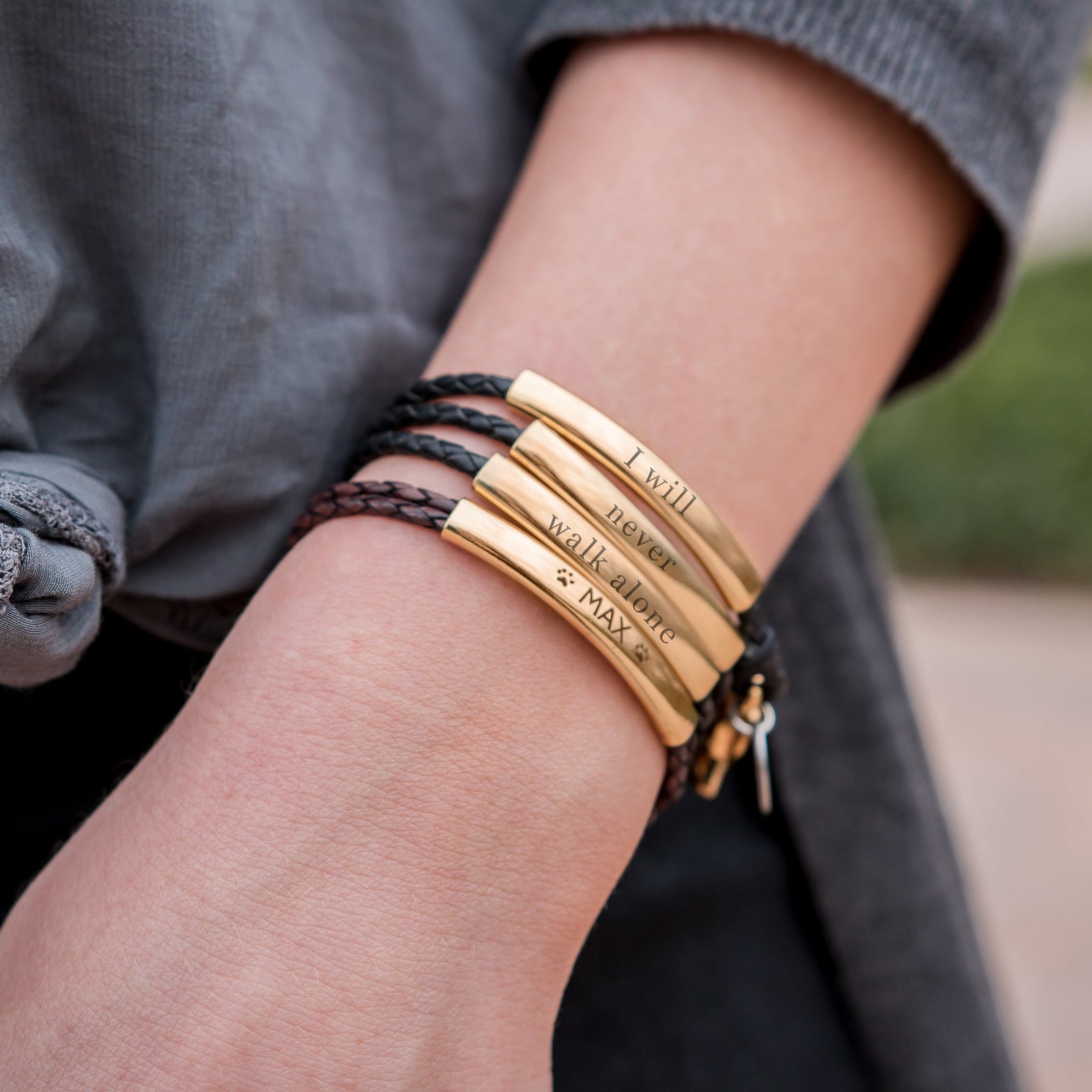 Engravable Bracelets - Jewelry with Meaning | Lizzy James