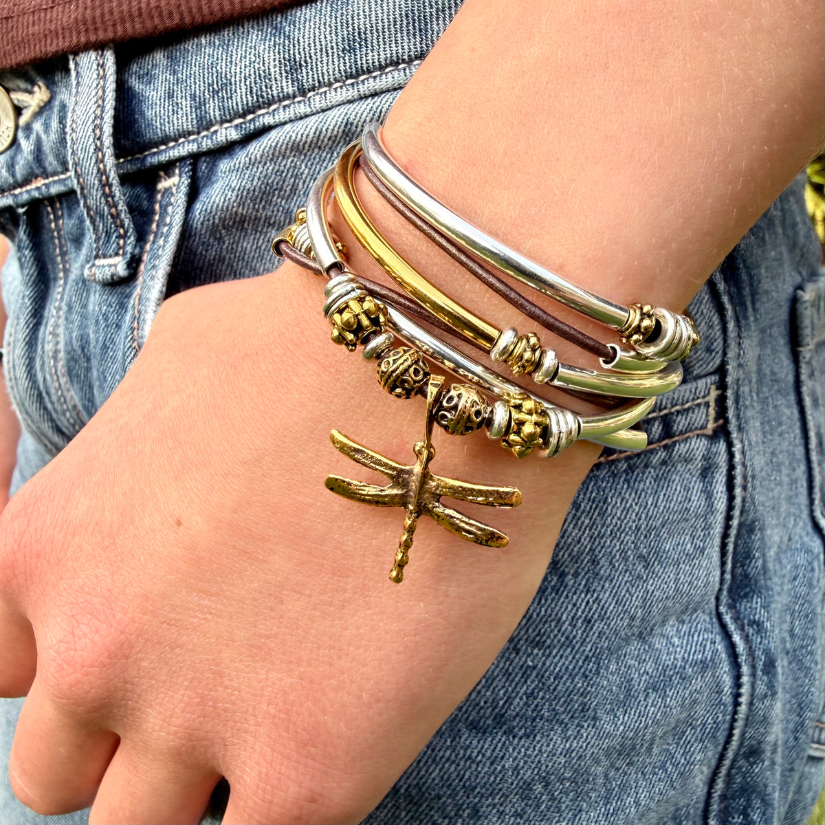 The Misty Convertible Wrap Bracelet & Necklace | Handmade in California