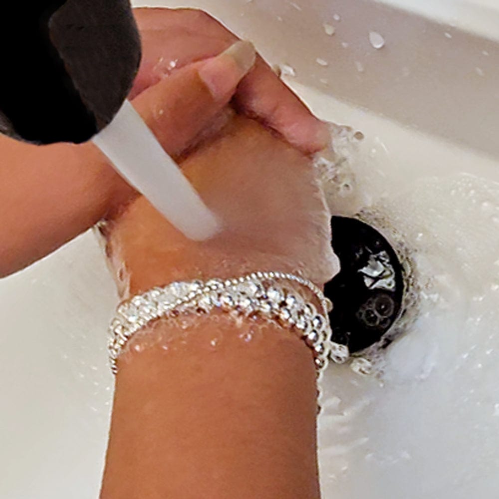 waterproof Sterling silver for all day wear