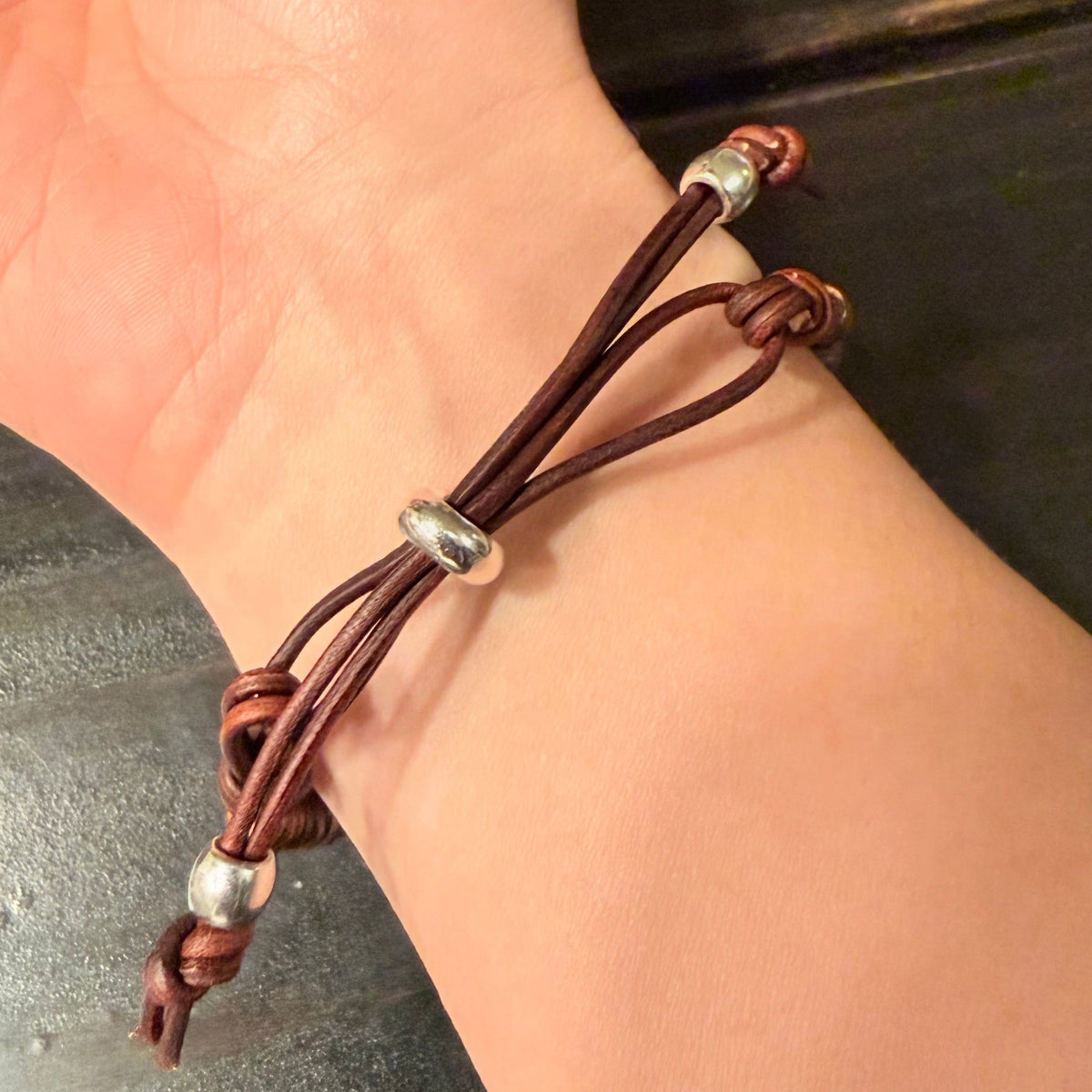 アクセサリー code brown KoaSteelArrowBraceletCopper.