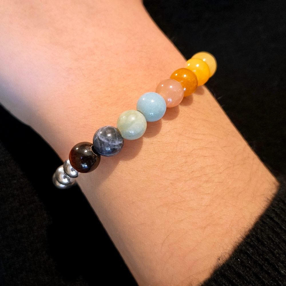 Gemstone Bracelet w Sterling Silver | the Happy