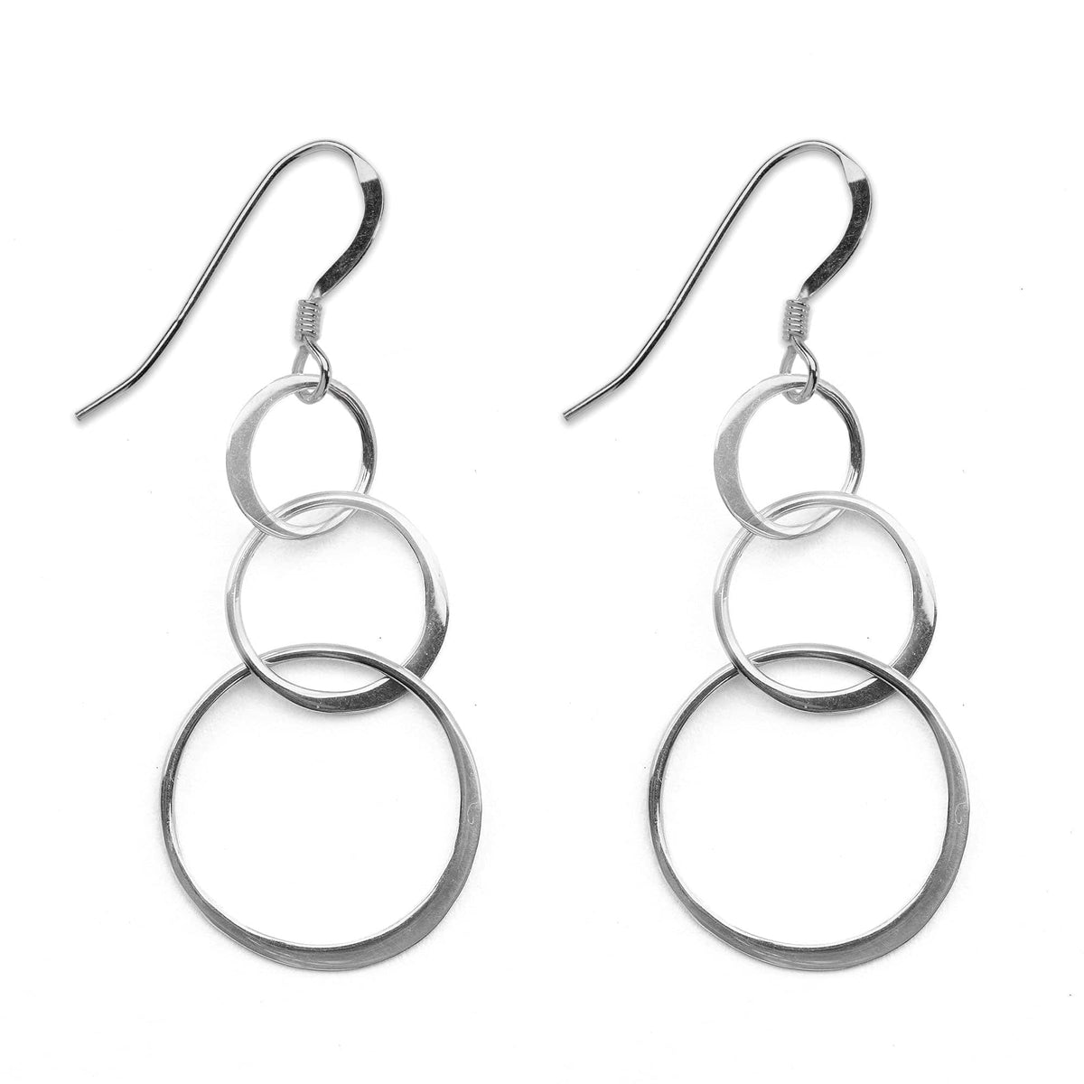 Tango Sterling Silver Hoop Earrings