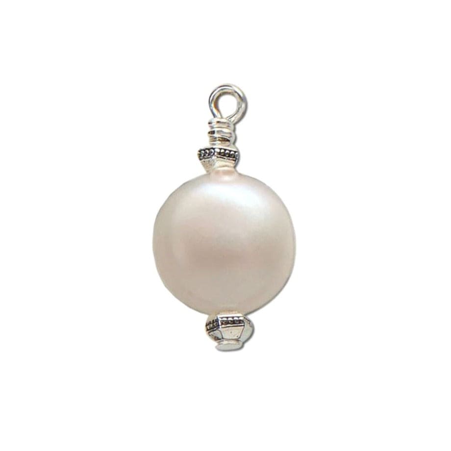 June Birthstone Pearl Charm