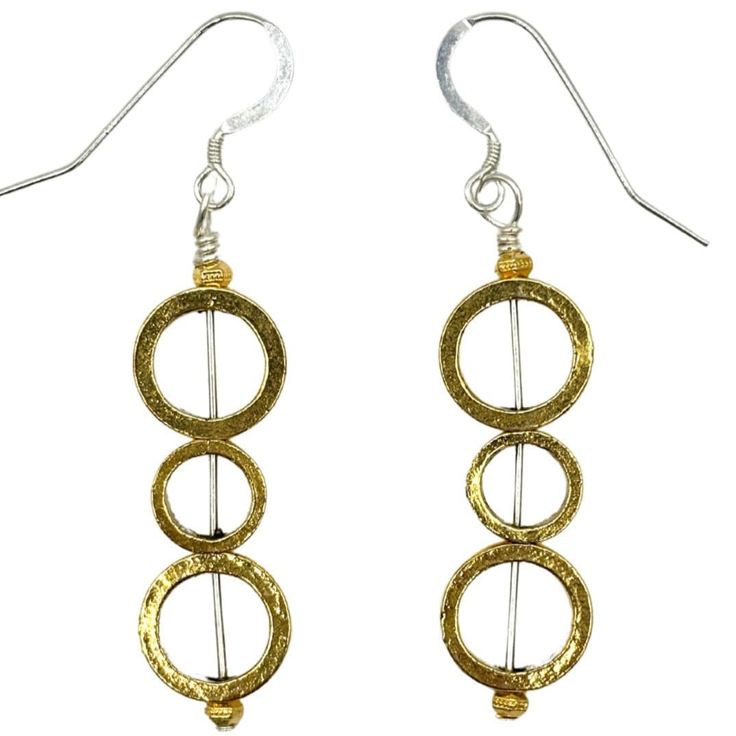 Trinity Hoop Earrings