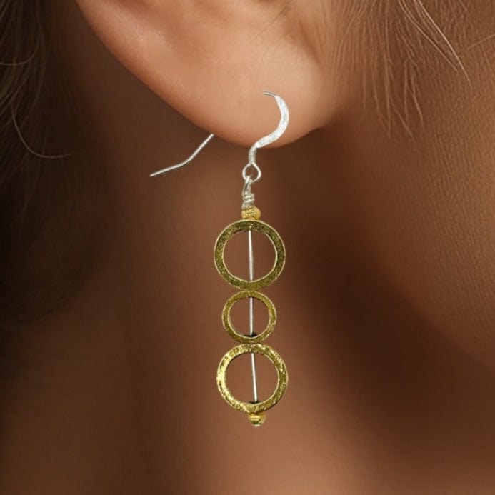 Trinity Hoop Earring