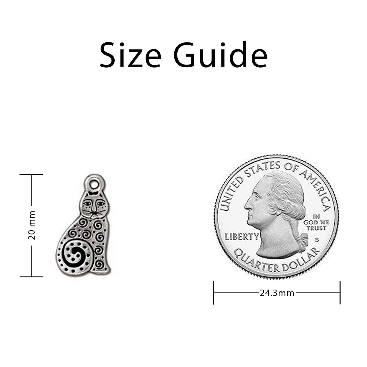 Cat Charm sizing guide