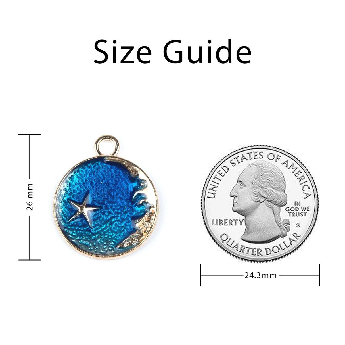  Celestial Pendant Sizing Guide
