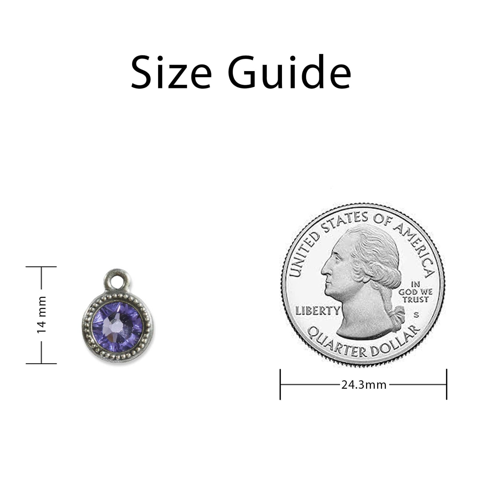 December birthstone tanzanite swarovski purple