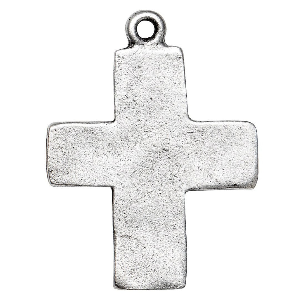 絶妙なデザイン Divine Cross Pendant Silver その他