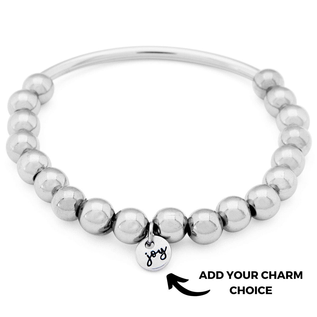 Lori Add-Your-Charm Choice Silver Bracelet