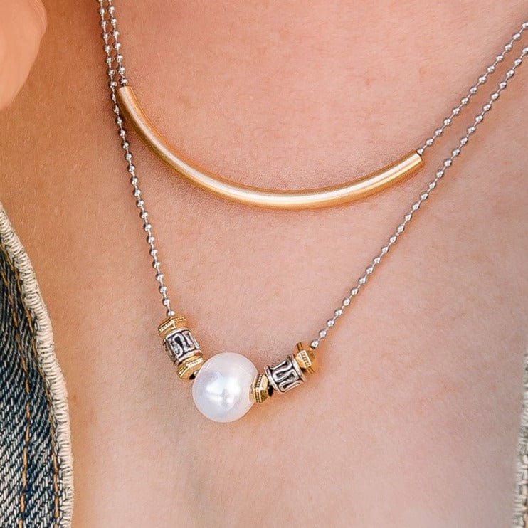 Melanie Necklace with Pearl