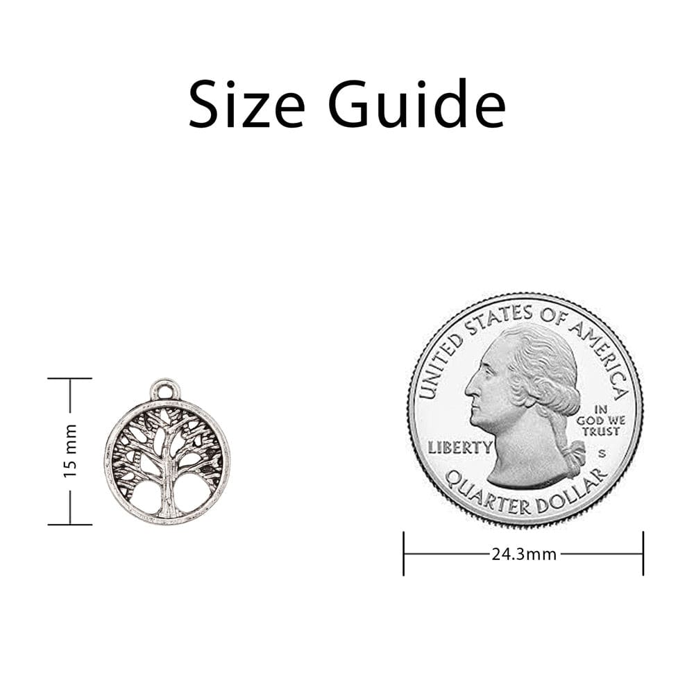 Open tree of life charm measurement guide