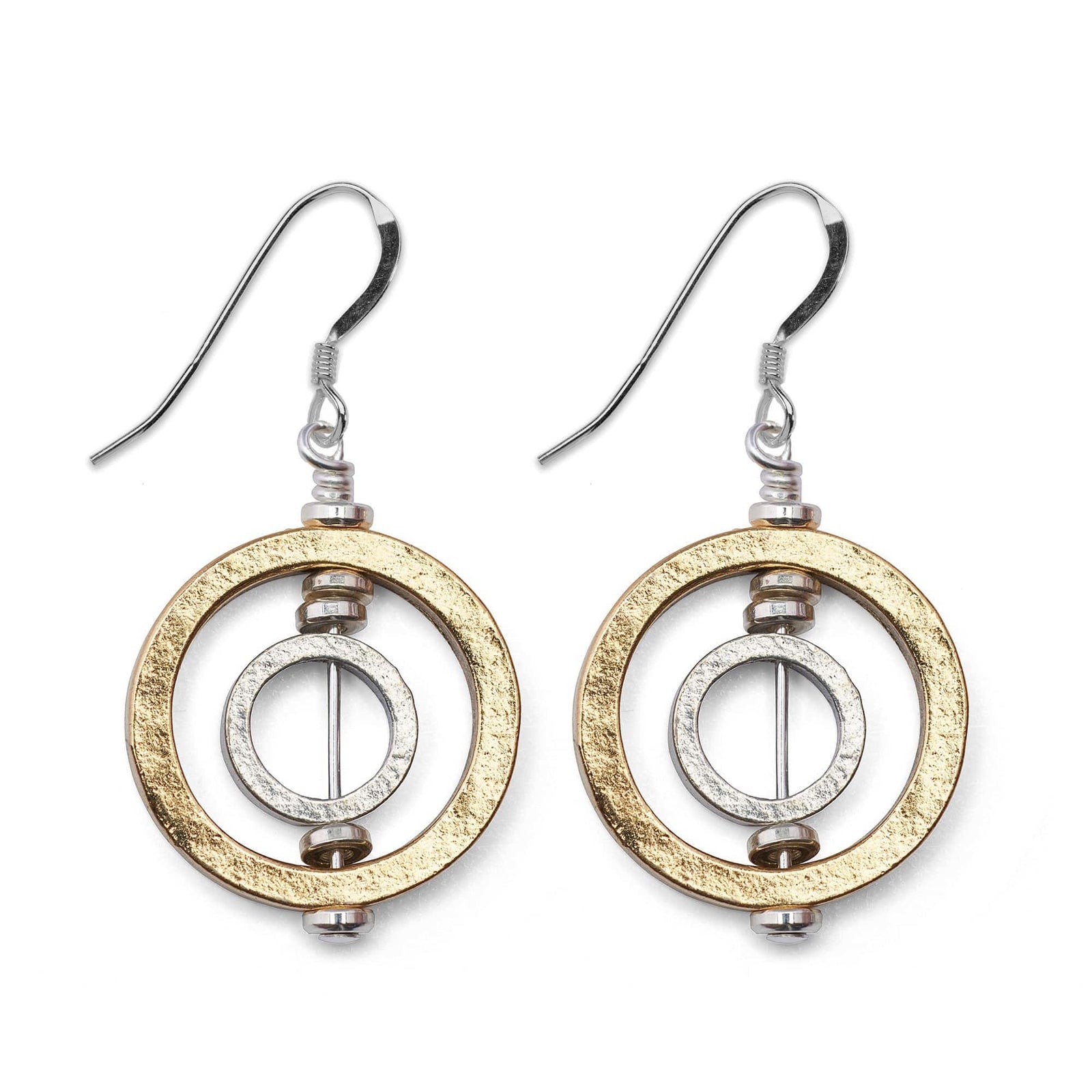 Sunlight Earrings in 24k Goldplate