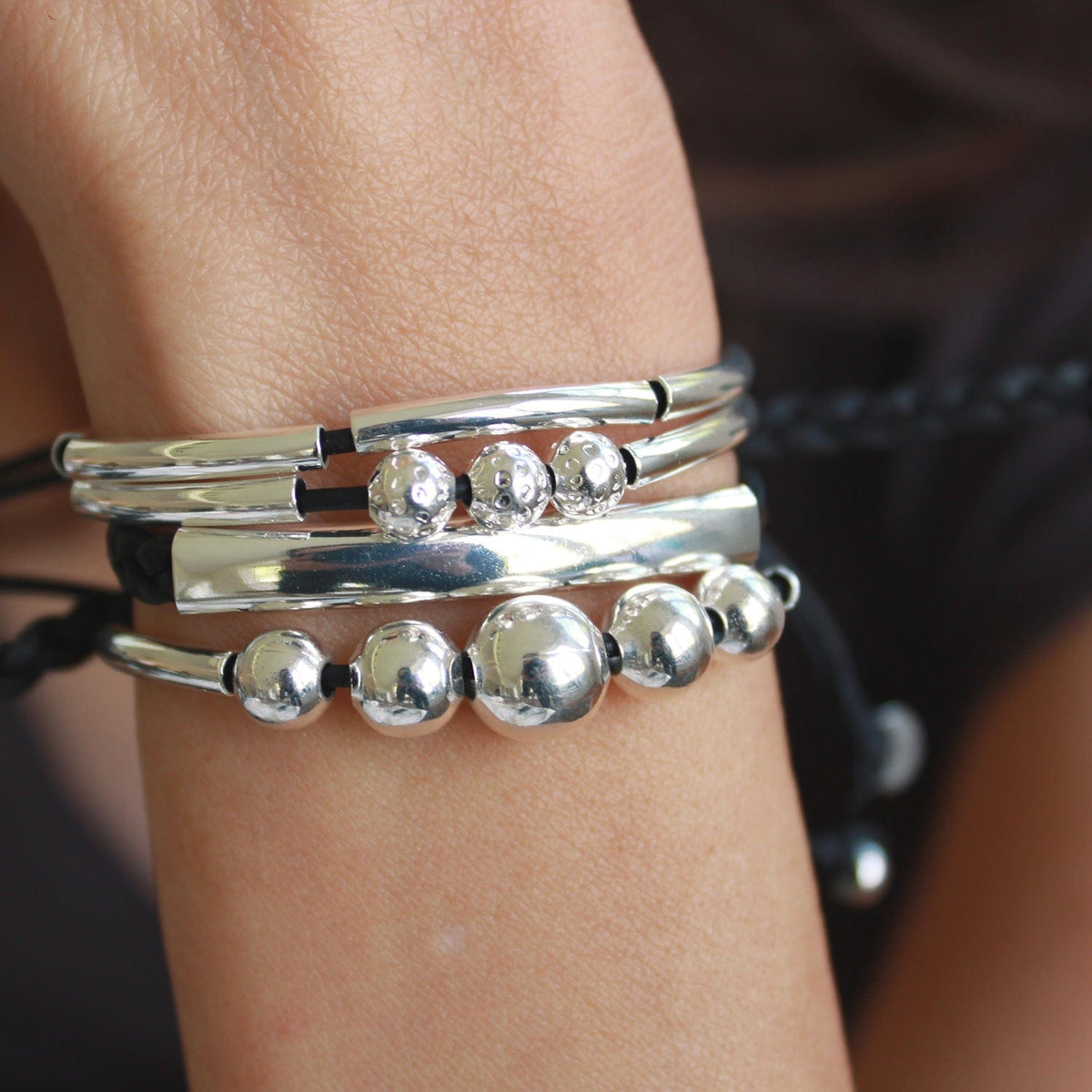 Dream Wish Wisdom Joy Bracelets Stack Set