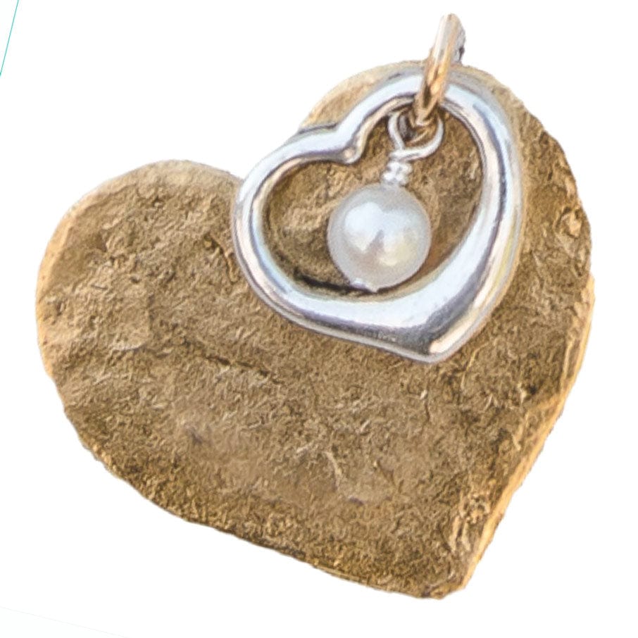 Endless love gold pendant