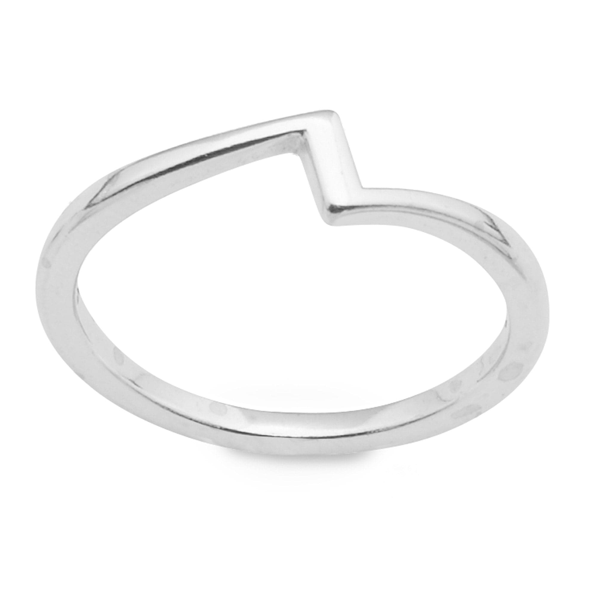 Lightning Sterling Silver Ring