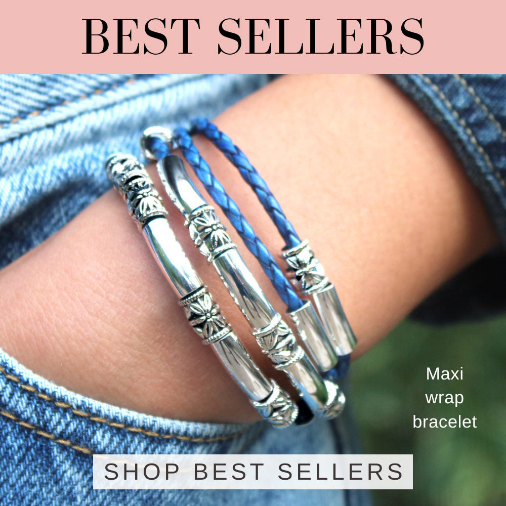 Lizzy James Handmade Artisan Jewelry Wrap Bracelets Anklets Necklaces